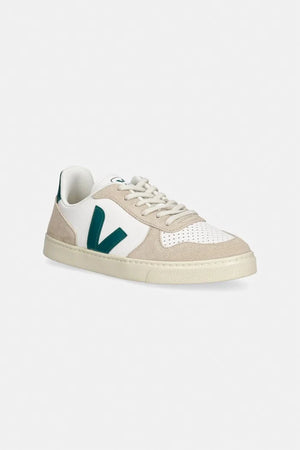 Deri spor ayakkabı Veja Small V-10 Laces