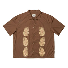 Rhythm – Mirissa Relaxed Kurzarm-Shirt | Braun