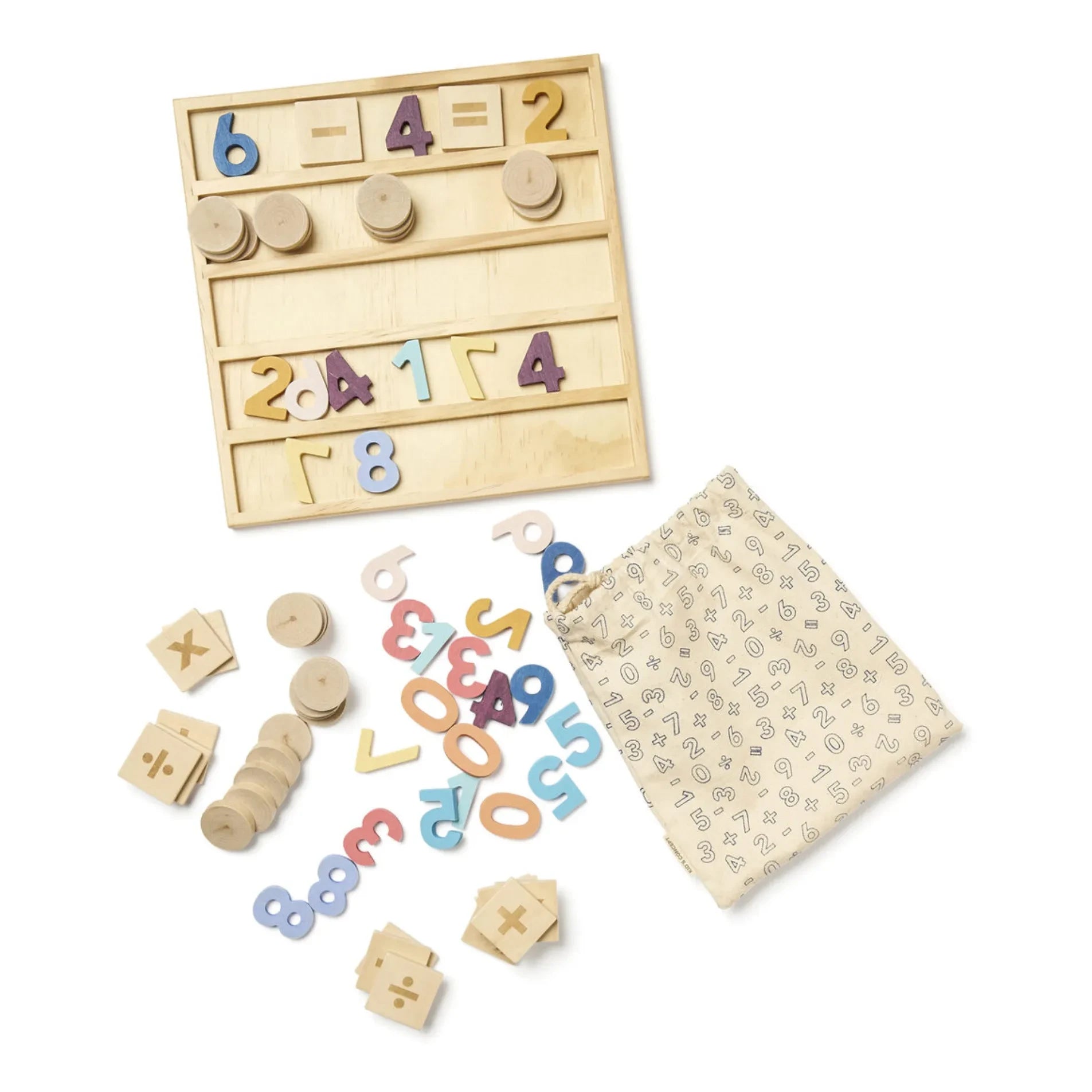 Kid's Concept - Holz-Zahlenspiel