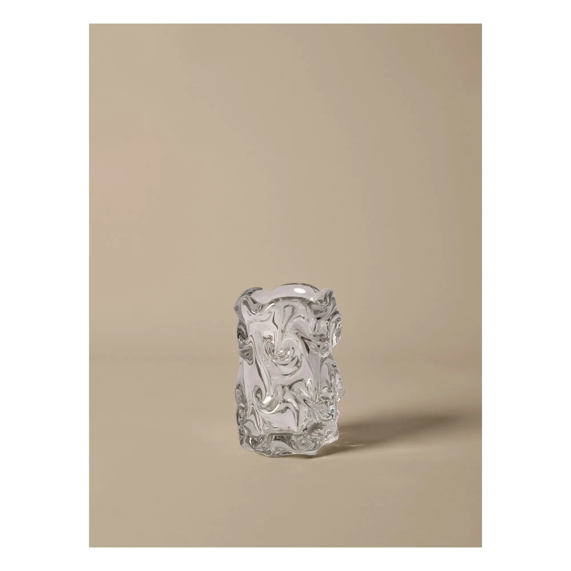 Ferm Living - Blasgeblasene Glasvase
