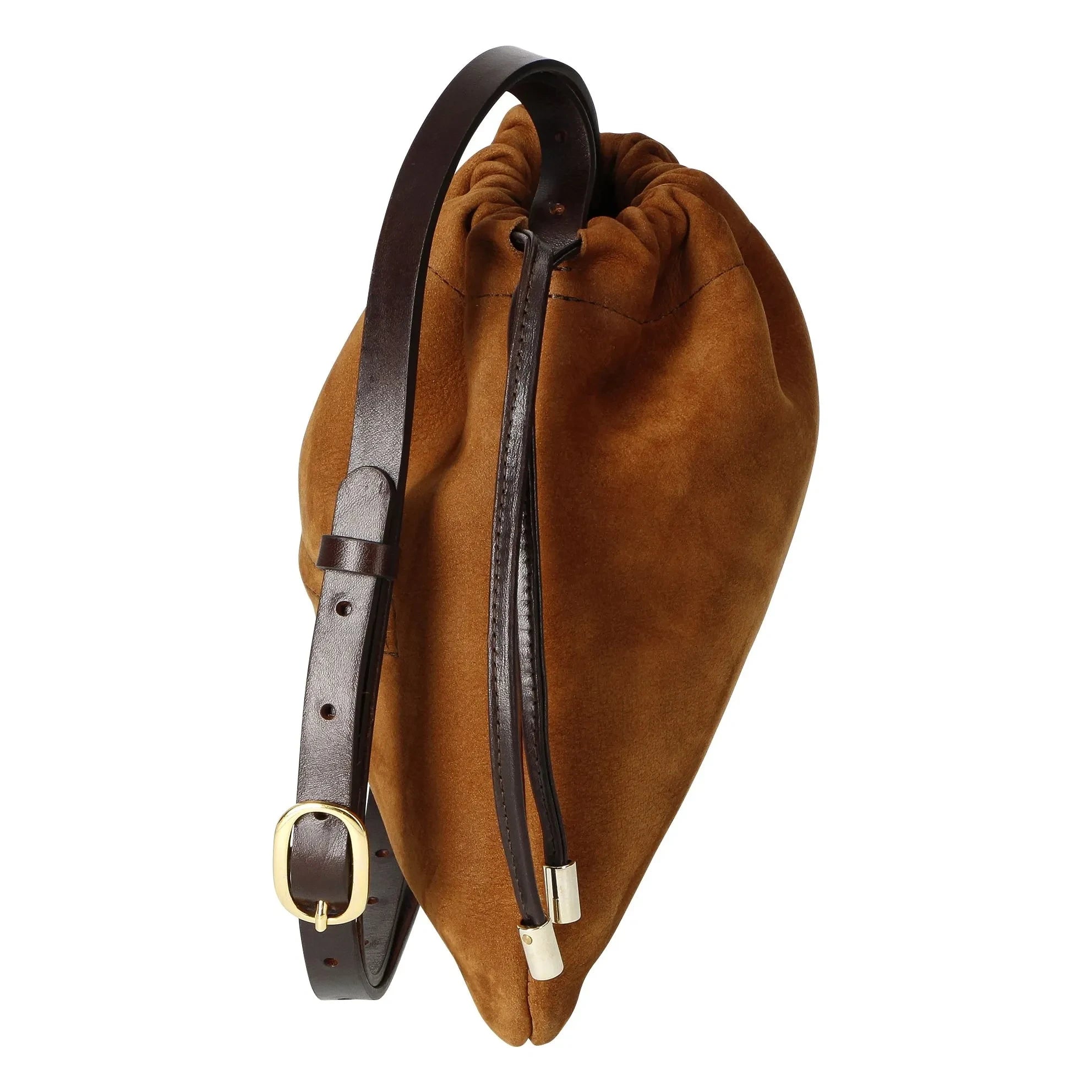 herbert frère soeur - Tasche Le Lerie Nubukleder | Camel