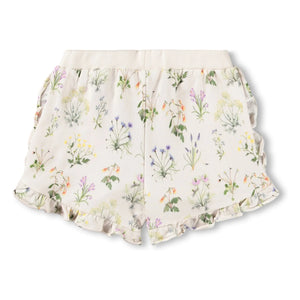 Molo – Bio-Baumwollshorts mit Akazienblütenmuster | Ecru