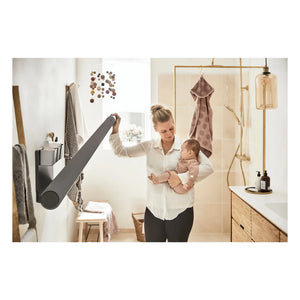 Leander - Wally Wandmontierter Wickeltisch | Grau
