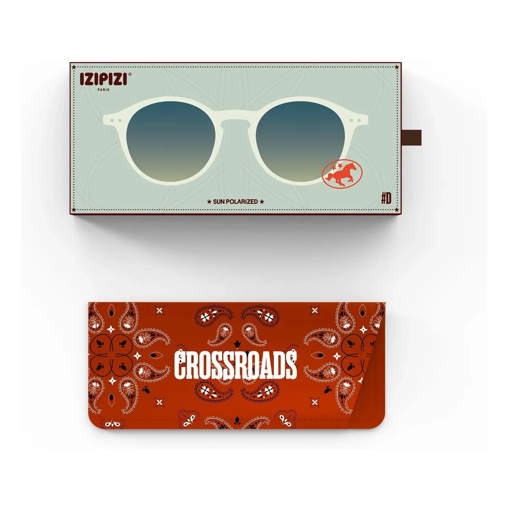 IZIPIZI - Polarisierte Sonnenbrille #D | Hellgrün