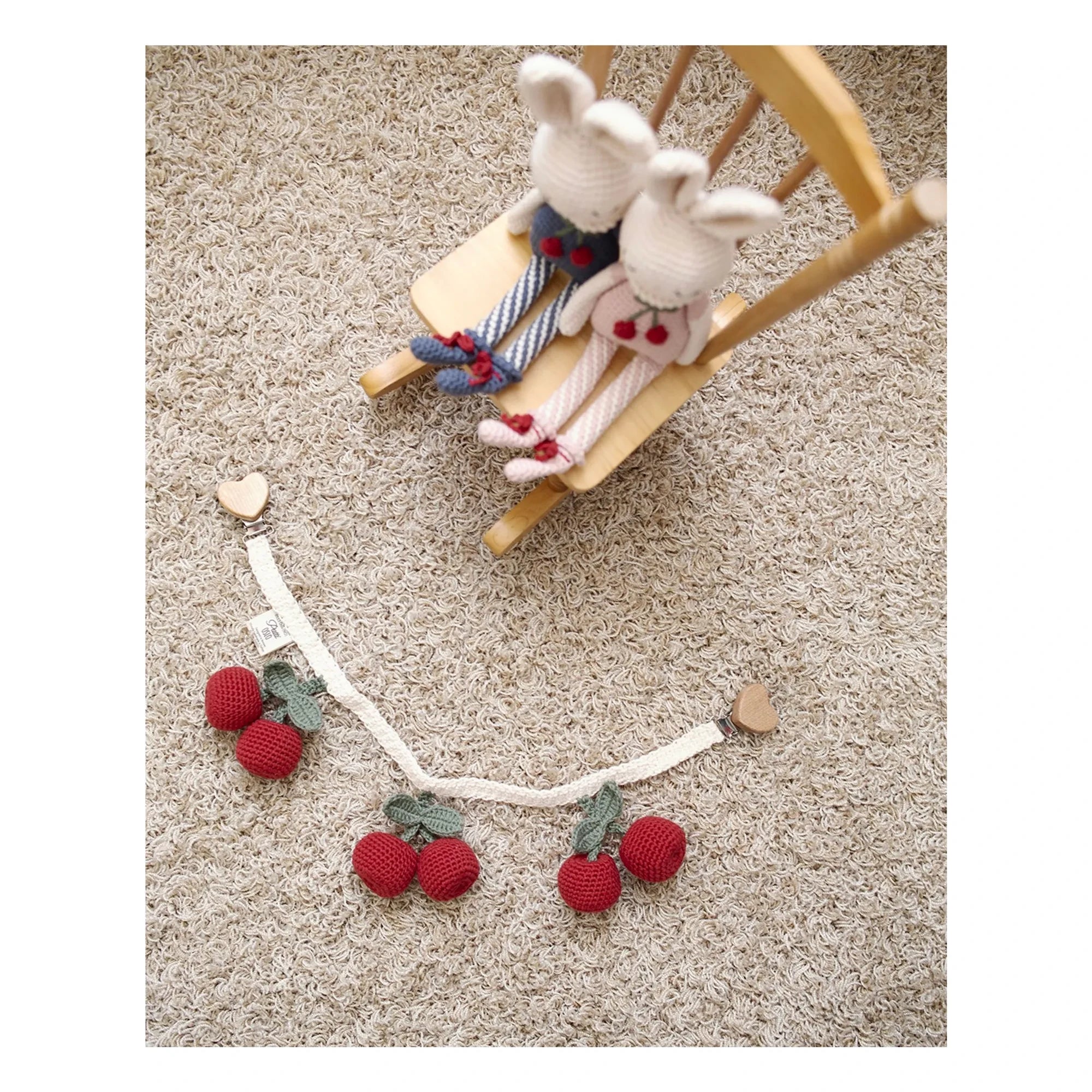 Patti Oslo - Cerise Kinderwagenkette | Rot