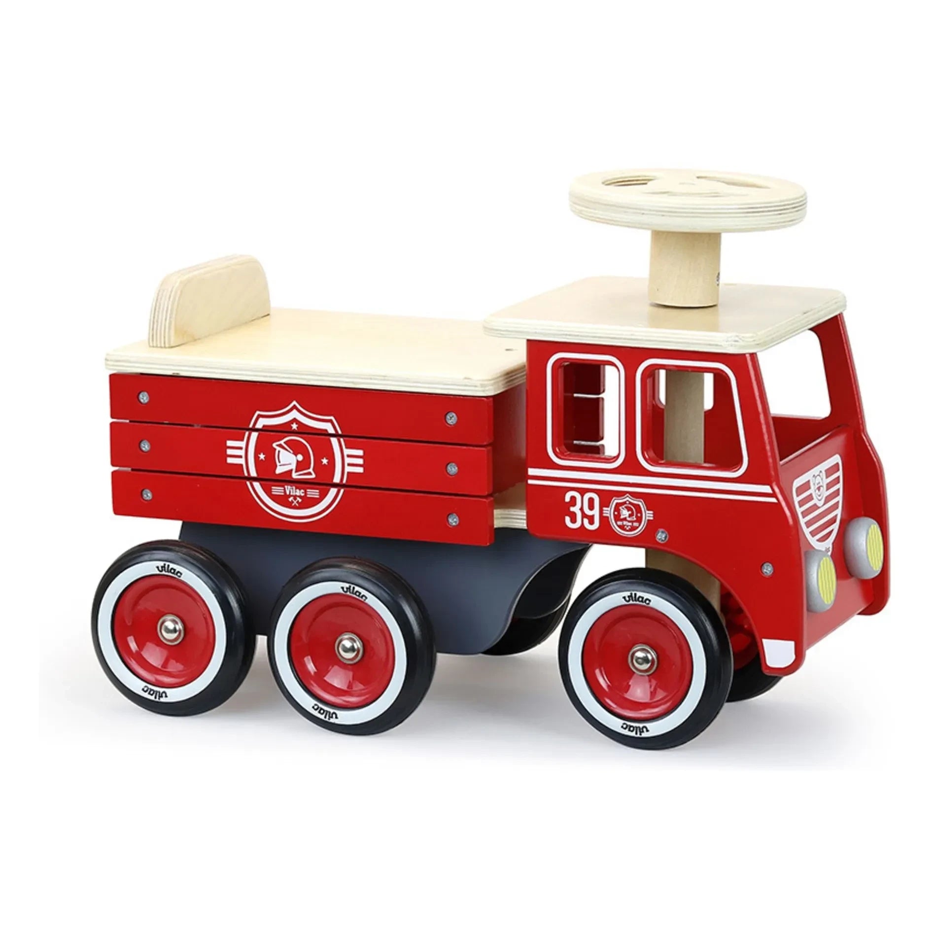 Vilac - Feuerwehr-LKW-Transporter