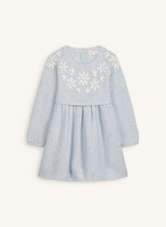 Louise Misha - Lyndia Alpaka Kleid | Hellblau
