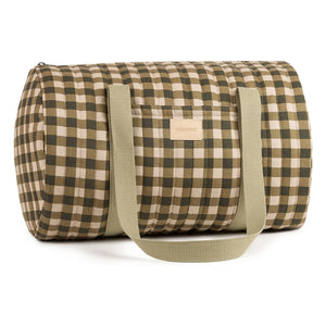 Nobodinoz – Hyde Park Weekend Bag Plaid | Grün