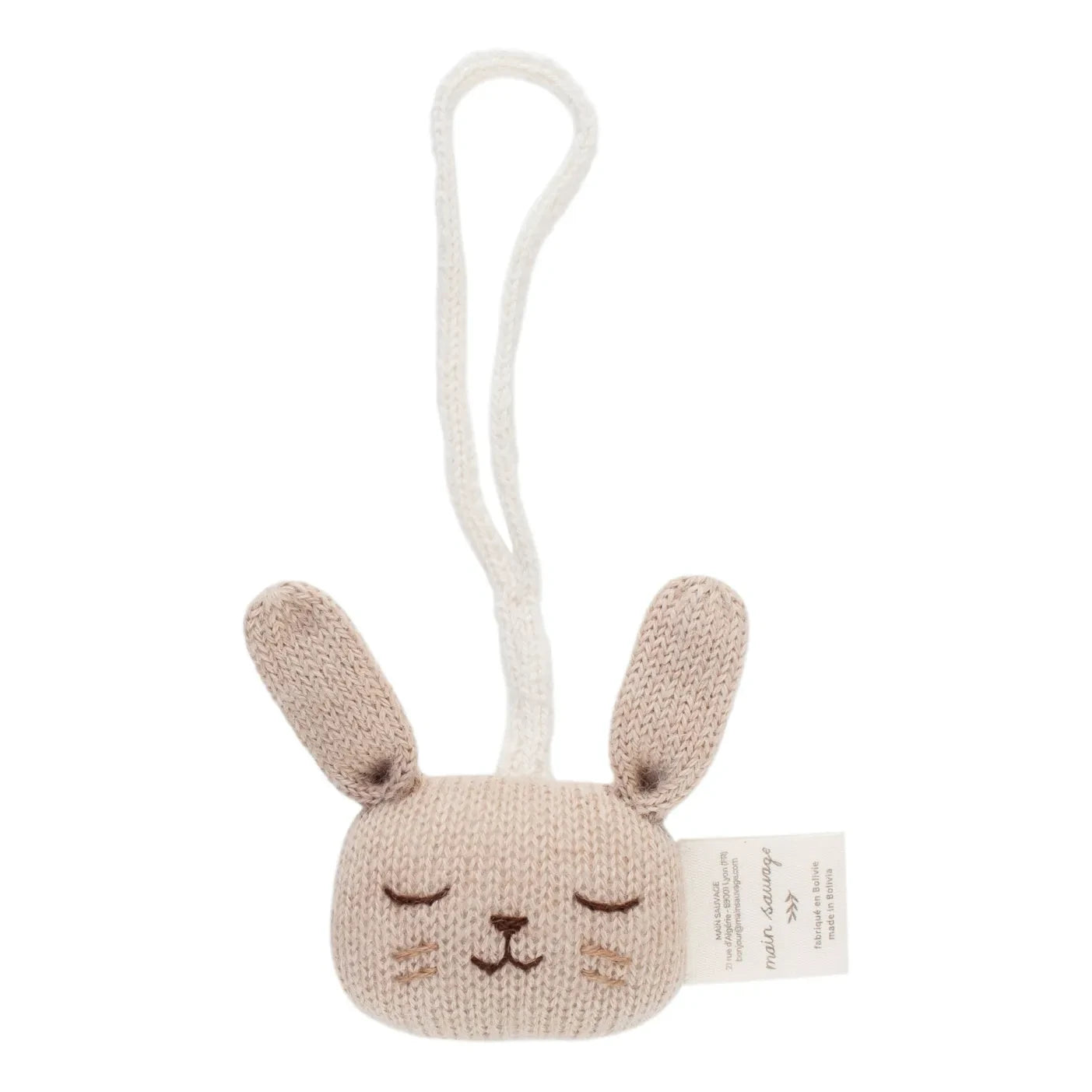 Main Sauvage - Hase zum Aufhängen | Beige