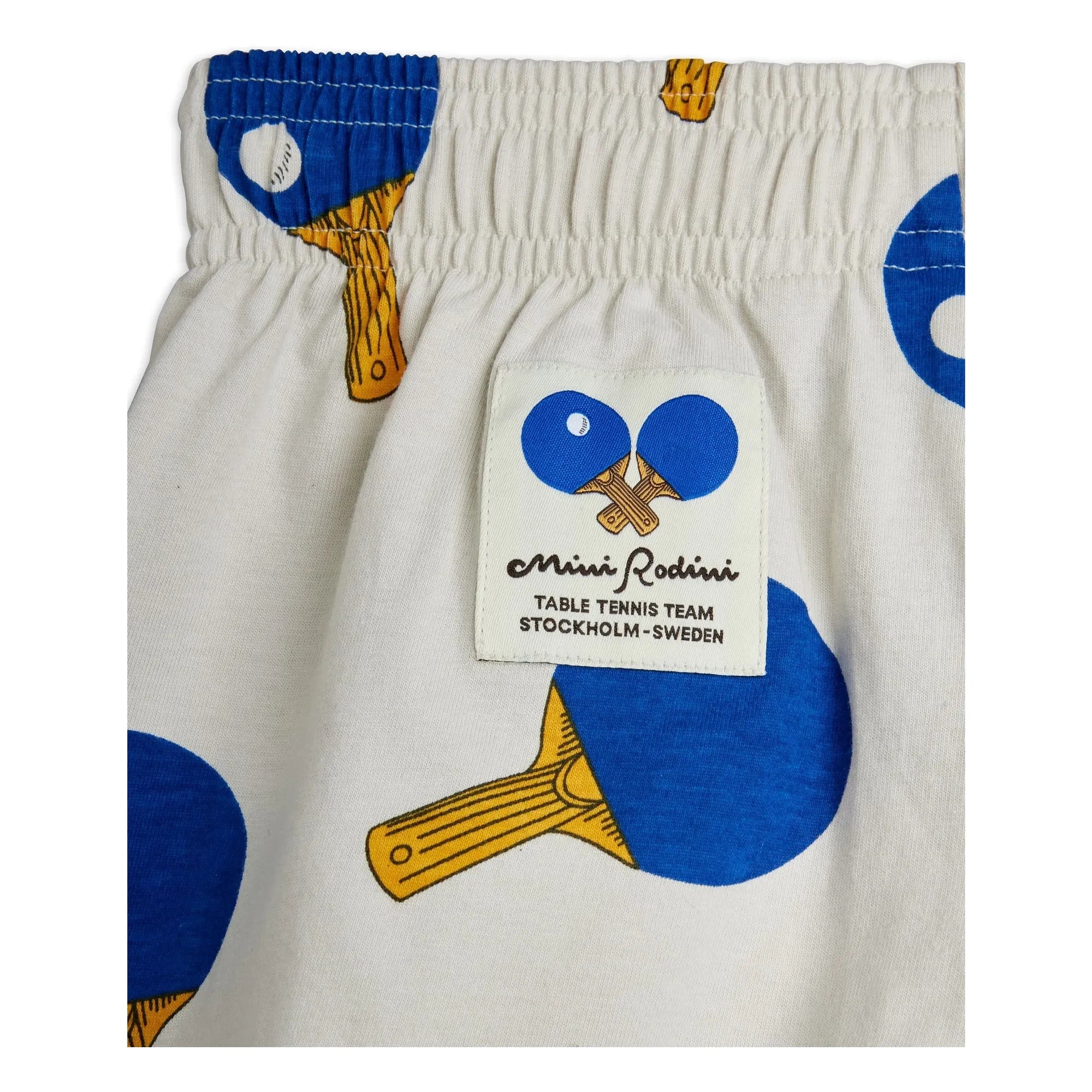 Mini Rodini – Bio-Baumwolle Ping Pong Shorts | Grau