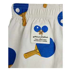 Mini Rodini – Bio-Baumwolle Ping Pong Shorts | Grau
