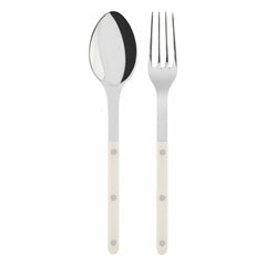 Sabre - Bistrot çatal-bıçak takımı | Fildişi