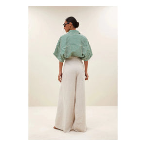 By Bar – Sef Leinenhose | Creme