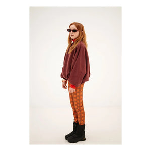 Repose AMS - Tartan Leggings | Orange