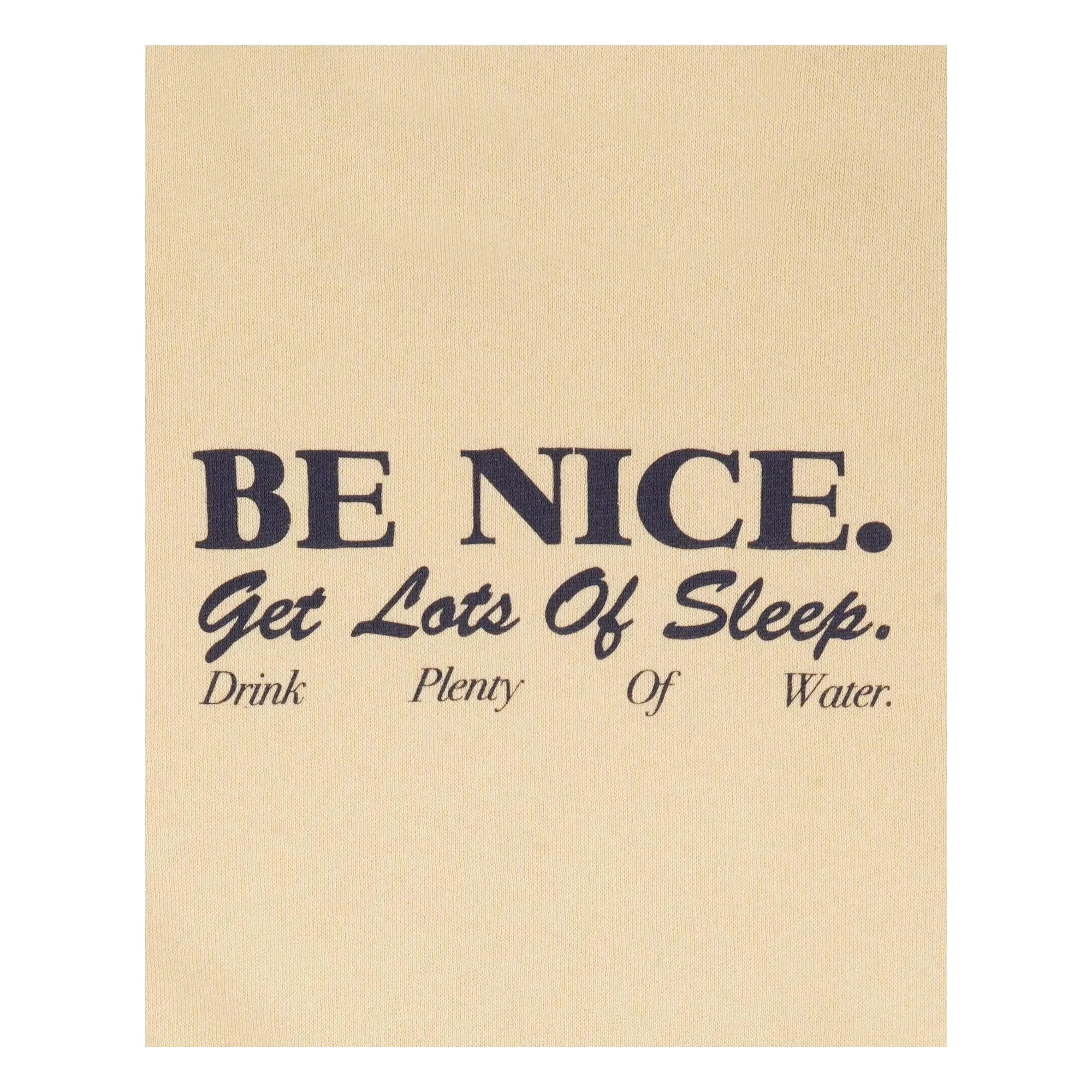 Sporty & Rich - Sweat Be Nice | Açık Sarı