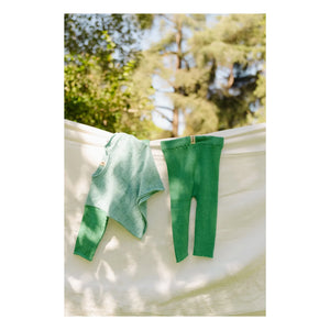 Bayiri - Leggings aus Bio-Baumwolle Dschungel | Grün