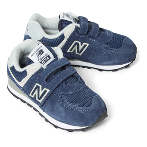 New Balance - 574 Velcro-Sneaker | Marineblau