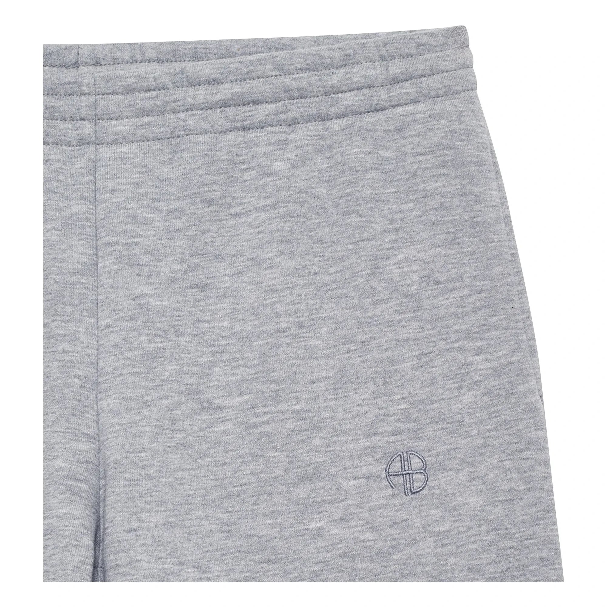Anine Bing - Kacey Monogramm Pullover | Meliertes Grau