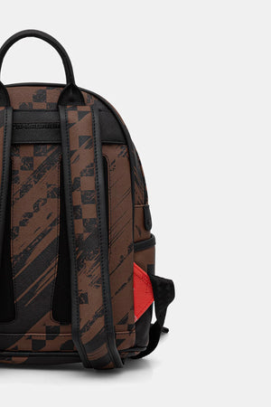 Sprayground - Brauner Kunstleder-Stadtrucksack 910B8964NSZ