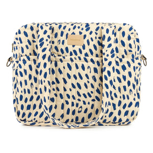 Nobodinoz – Wasserdichte Wickeltasche Hyde Park Leonie | Blau