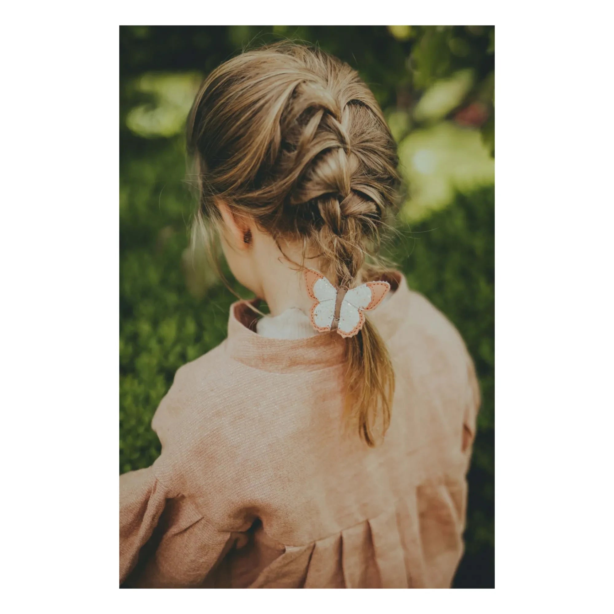Donsje - Zaza Sky Schmetterling Haarspange | Camel
