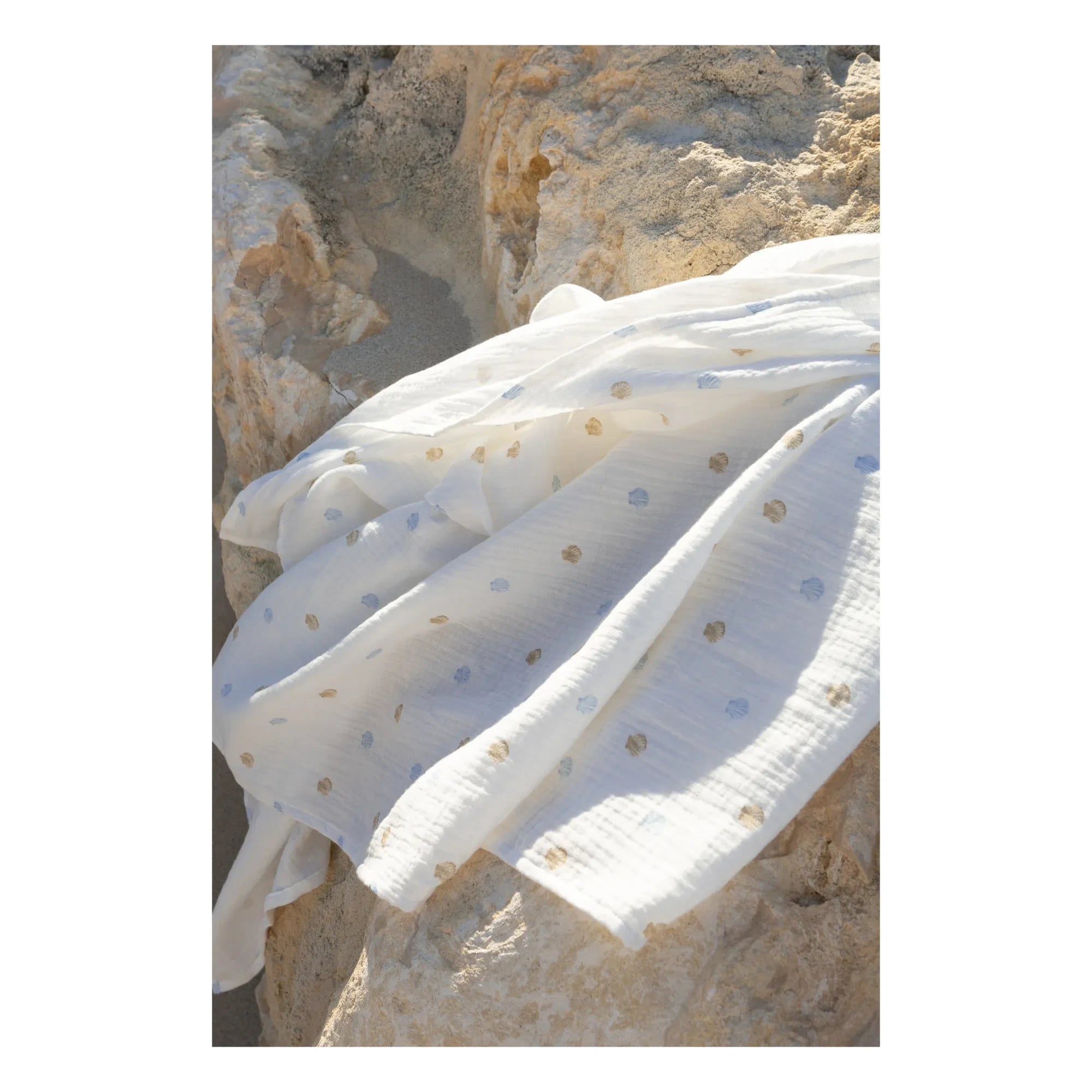 Soft Spot - Seaside Pucktuch aus Bio-Baumwolle | Seaside