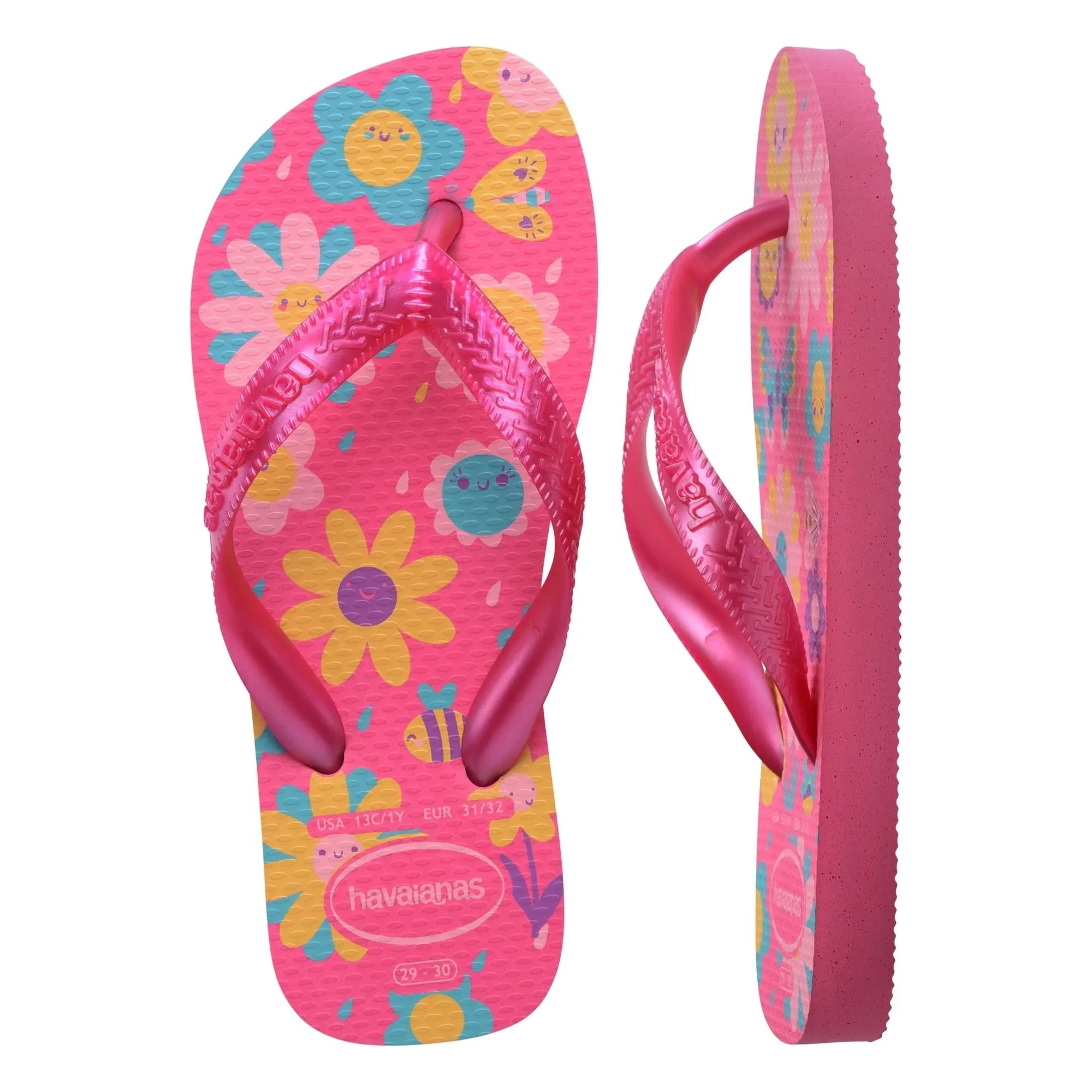 Havaianas - Zehentrenner Flores | Fuchsia