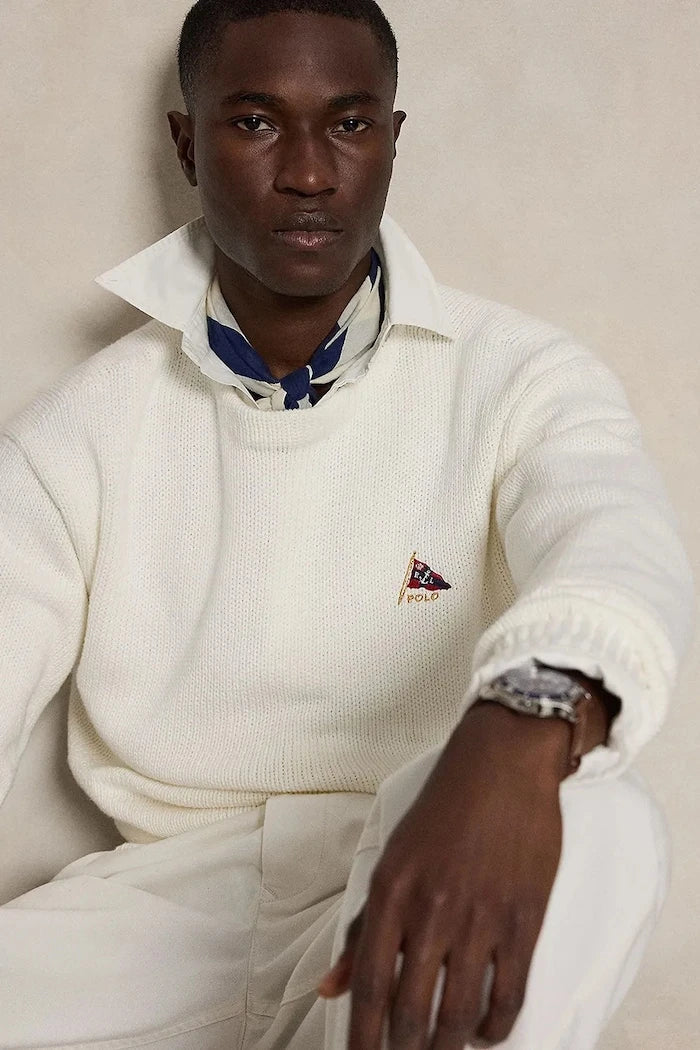 Polo Ralph Lauren erkek pamuklu kazak