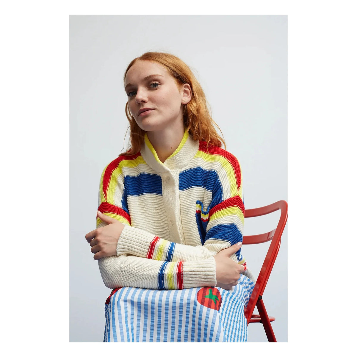 Dr Bloom - Tennis Cardigan | Ecru