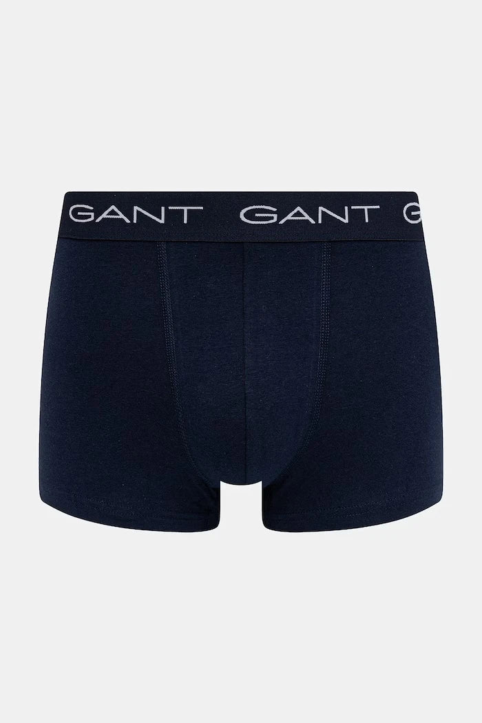 Gant pamuk ve elastanlı dar kesim erkek boxer 3'lü
