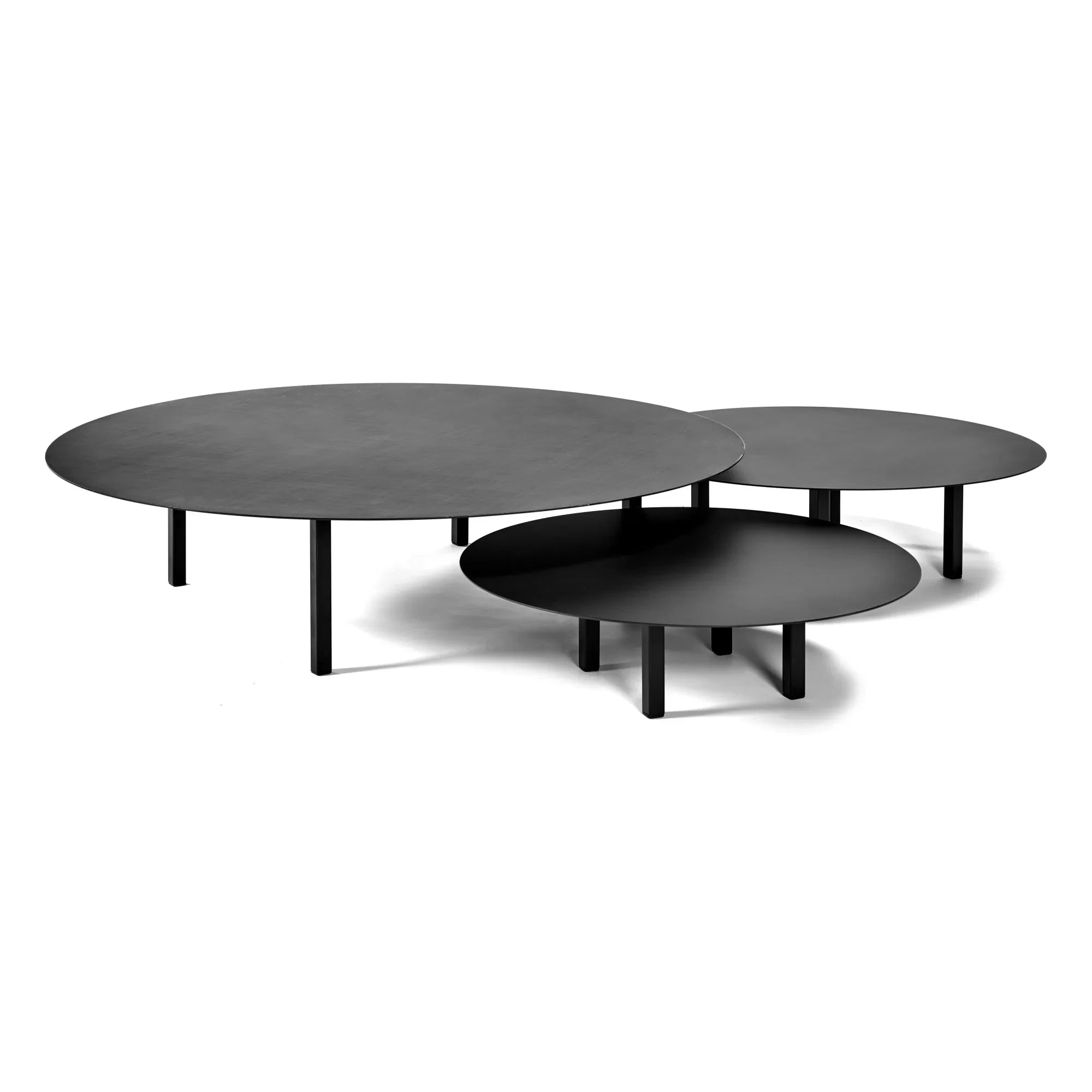 Serax - 02 Metall Beistelltisch | Schwarz