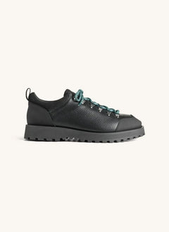 Garment Project - Dune Niedrig Leder Schuhe | Schwarz