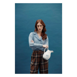 Emile et Ida - Célia Chambray Bluz | Mavi