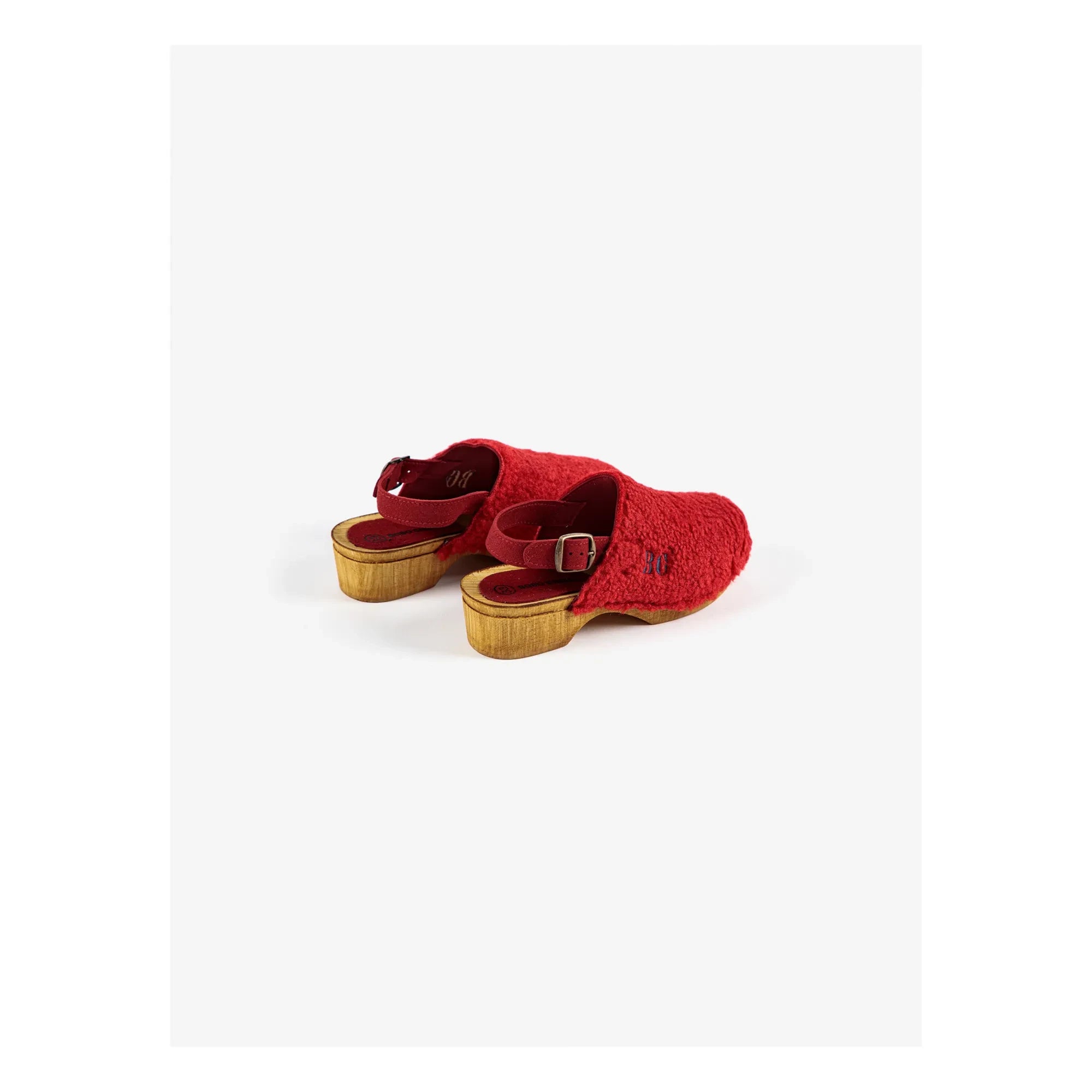 Bobo Choses - Kunstfell-Pantoffeln | Rot