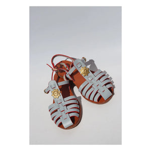 Mama Praïa - Fisherman Gloria Sun Sandalen | Hellblau