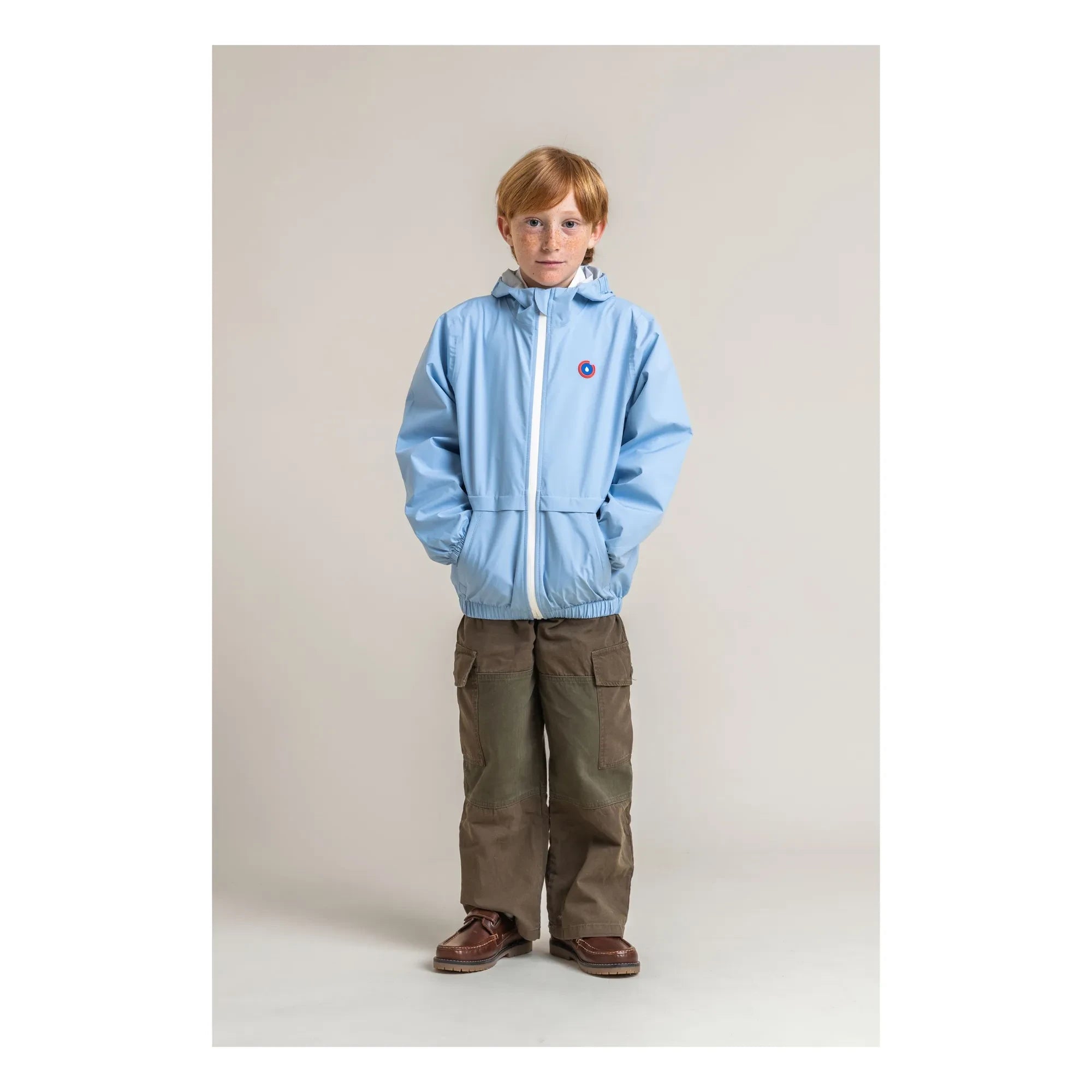 Flotte - Bastille Wasserabweisende Windjacke aus recycelter Faser | Hellblau