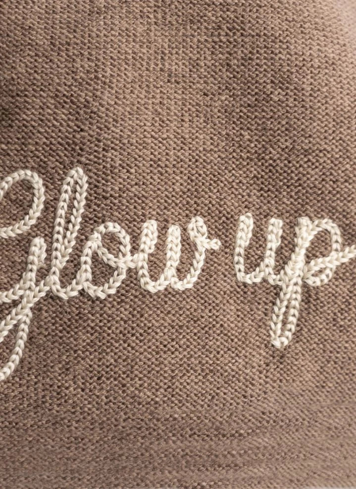 Smallable Kid - Soline Glow Up Wolle Pullover | Braun