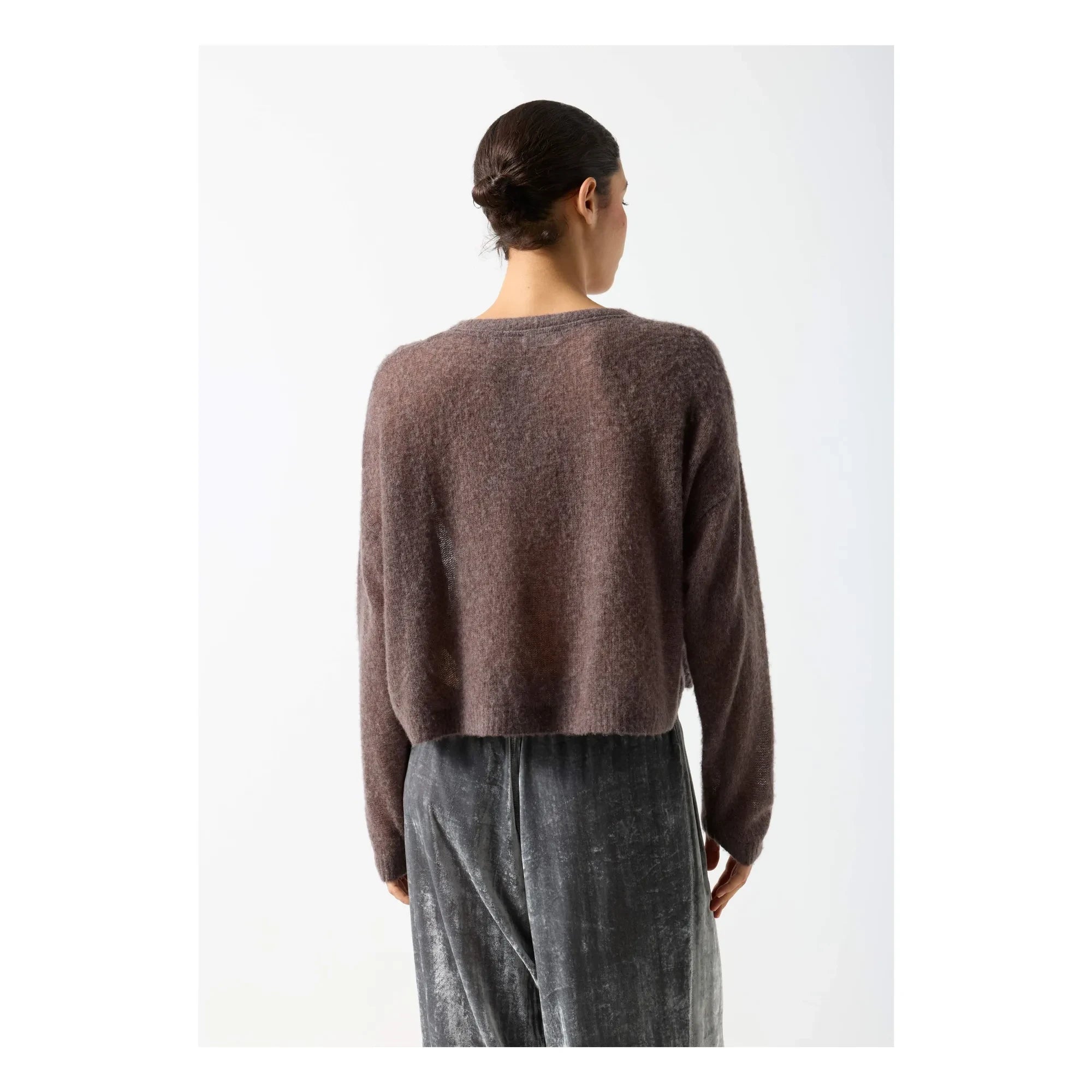 American Vintage - Bodyrow Kaschmir- und Wollweste | Braun