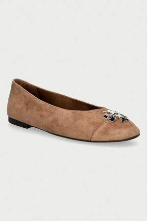 Tory Burch Charlie Ballet Süet Balerin