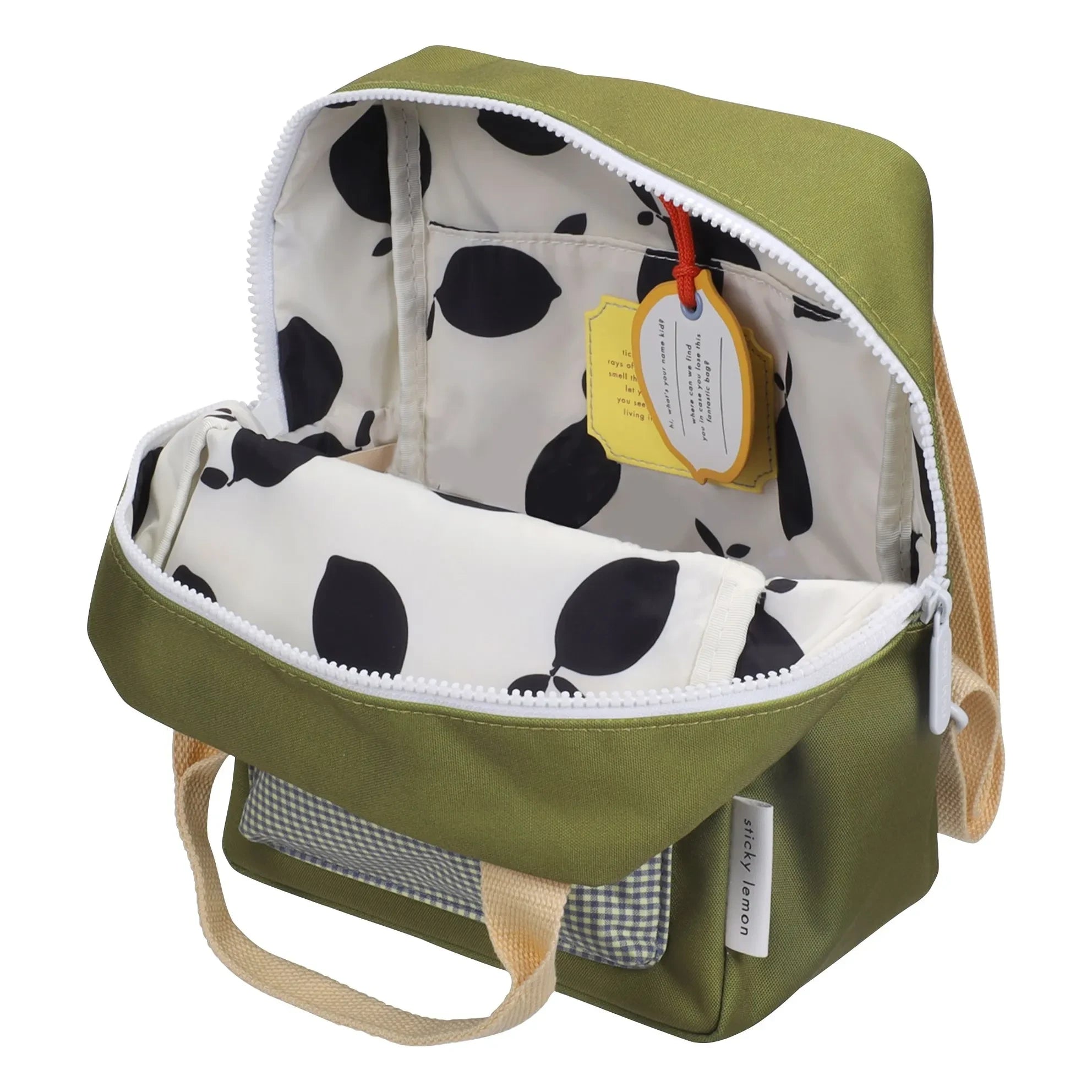 Sticky Lemon - Kleiner Umschlag-Rucksack | Khaki