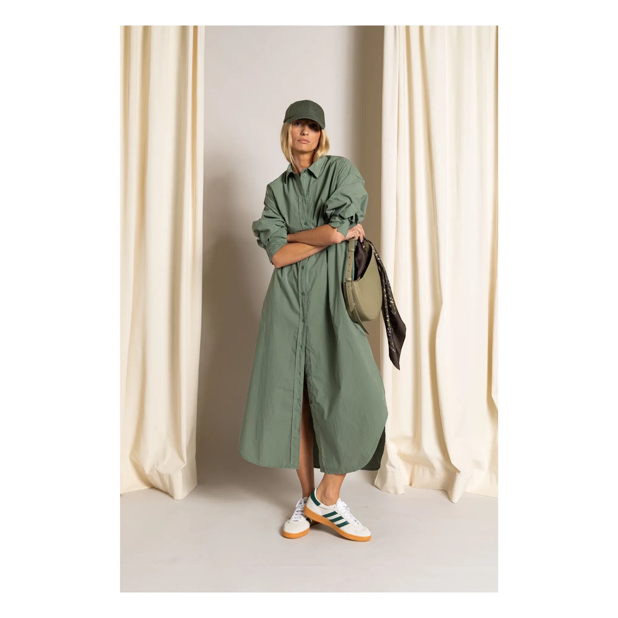 Smallable Woman - Melissa Hemdblusenkleid | Khaki