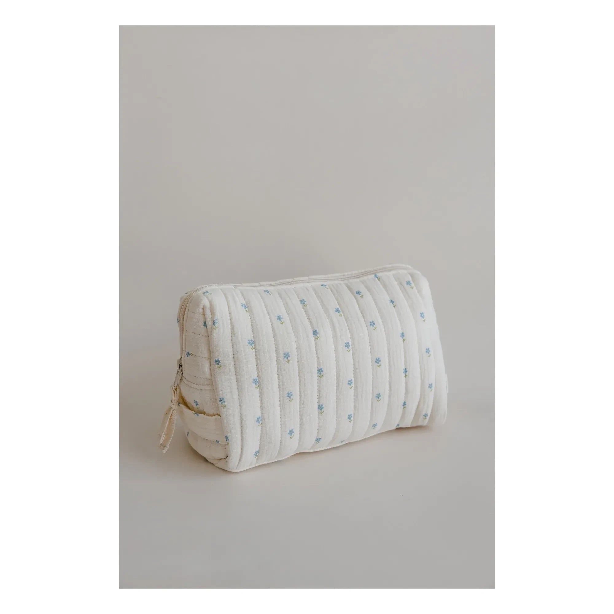 Soft Spot - Periwinkle Kosmetiktasche aus Bio-Baumwolle | Blau