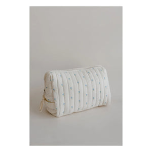 Soft Spot - Periwinkle Kosmetiktasche aus Bio-Baumwolle | Blau