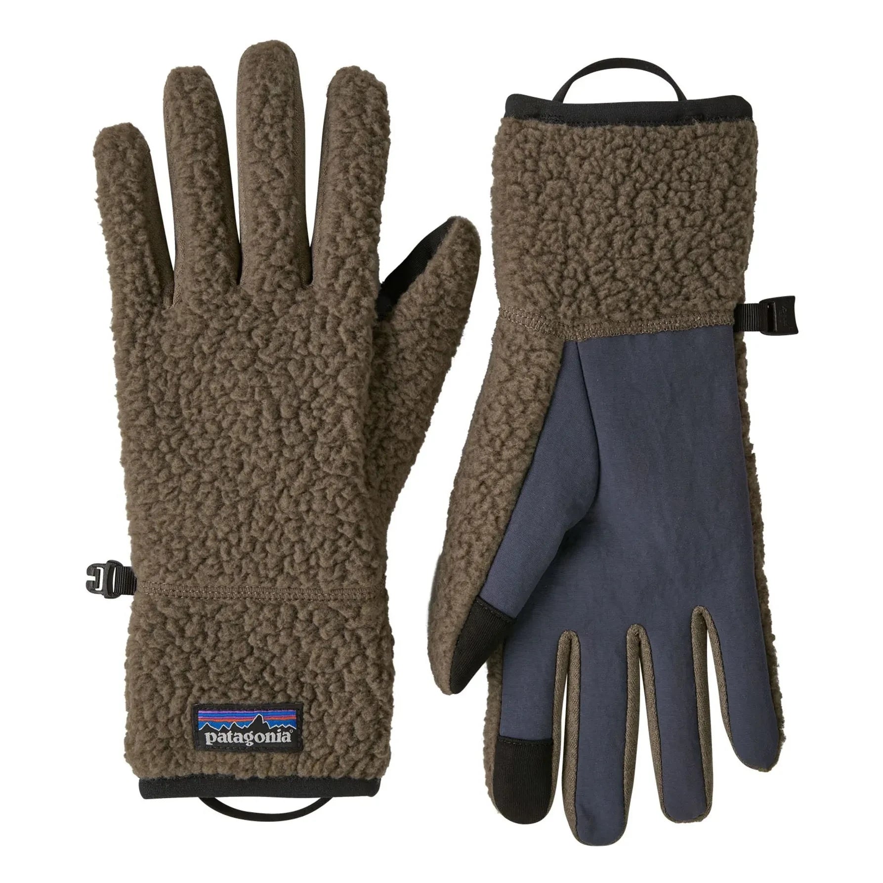 Patagonia - Retro Pile Recycelte Faser Handschuhe | Braun