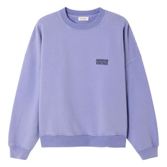 American Vintage - Plizzy Baumwoll-Sweatshirt | Lavendel