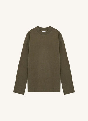 NN.07 - Benja 3530 organische Baumwoll-Sweatshirt | Haki Braun