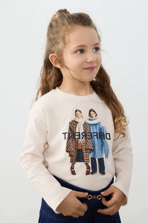 Mayoral Baumwoll-Langarmshirt für Kinder