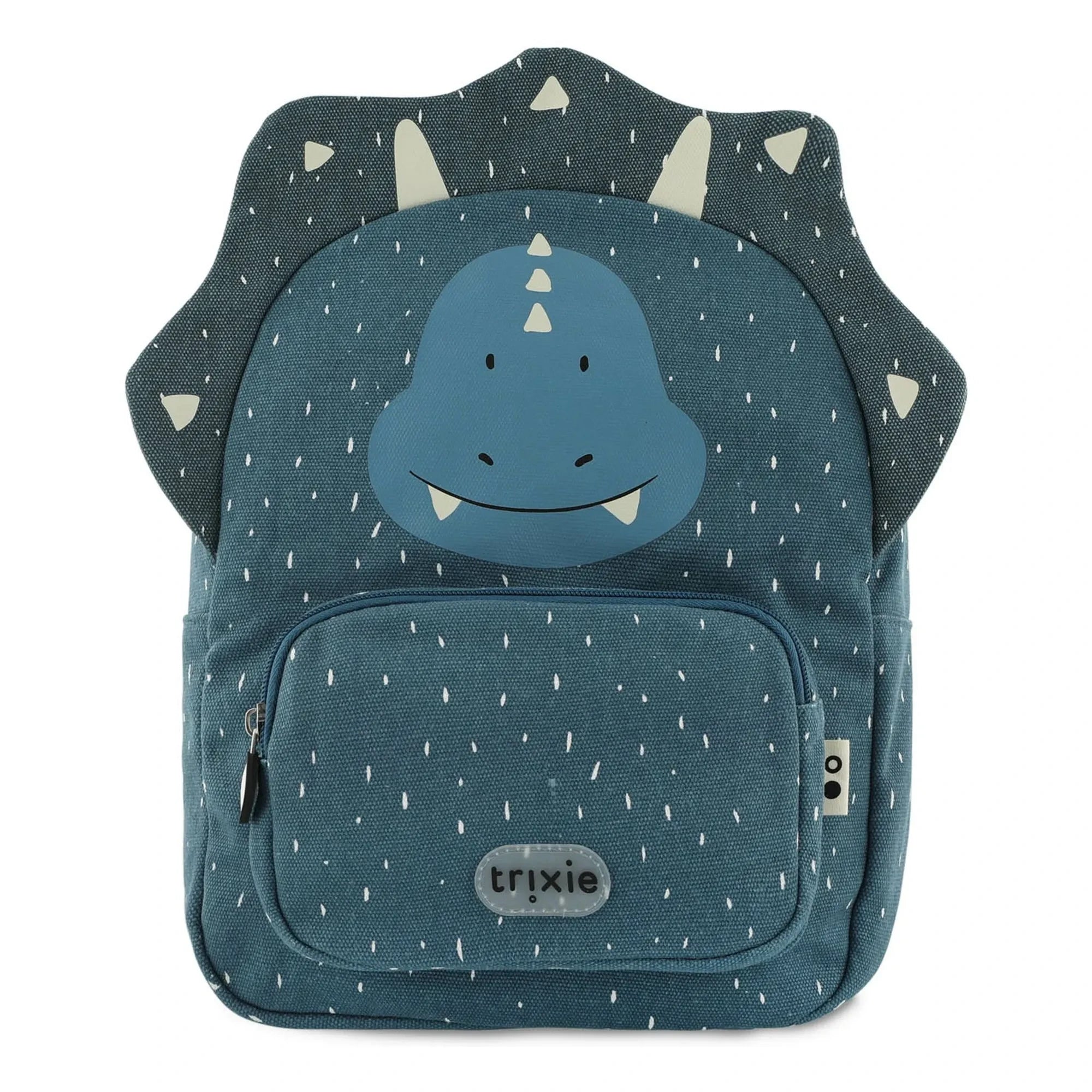 Trixie - Mr. Triceratops Rucksack | Grau-Blau