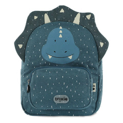 Trixie - Mr. Triceratops Rucksack | Grau-Blau