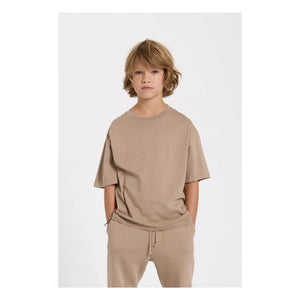 Smallable Kid - Nils T-Shirt aus Bio-Baumwolle | Erdbraun